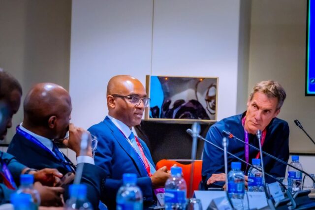 EVP, Gas, Power & New Energy, Olalekan Ogunleye discuss Africa gas future at the Africa CEO Forum