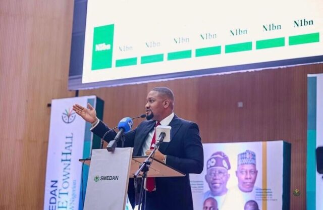 The Director General Charles Odii of SMEDAN