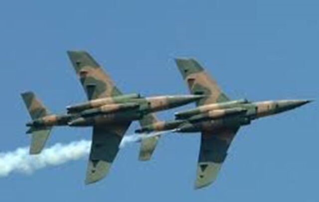 airstrikes
