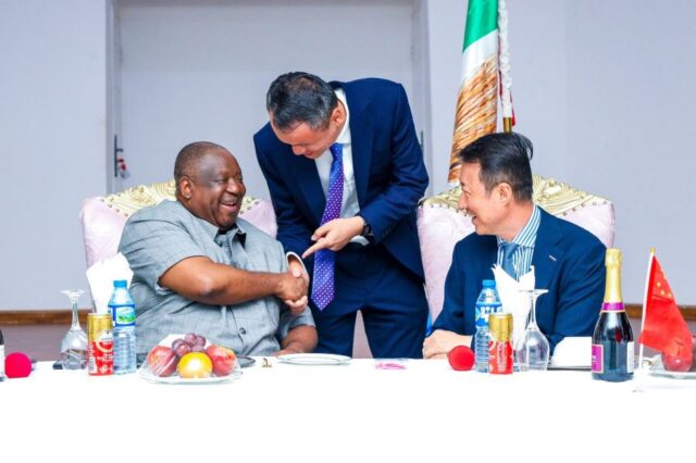 Plateau State Governor Caleb Mutfwang hosted Chinese Ambassador to Nigeria Yu Dunhai