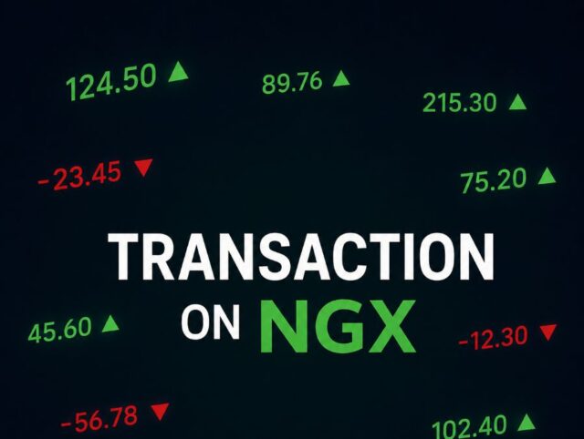 Equities transaction on NGX