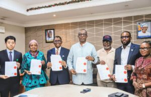 Lagos State Government signs MoU with China Harbour, NASTON Engineering to advance water infrastructure development