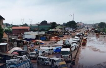 Minister of Works Umahi gives CCECC 14 days to fix badly damaged sections of Benin-Asaba highway in Delta