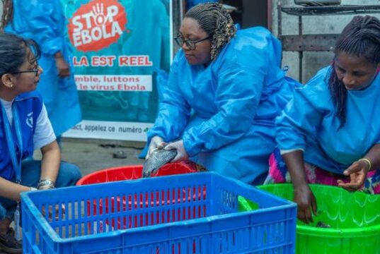 Ebola vaccine trial begins in DR Congo