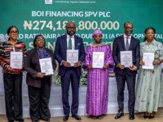 BOI closes its N274.18 billion Series 1 Development Bond transaction, signs deal documents with Chapel Hill Denham as Lead