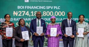 BOI closes its N274.18 billion Series 1 Development Bond transaction, signs deal documents with Chapel Hill Denham as Lead