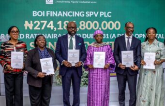 BOI closes its N274.18 billion Series 1 Development Bond transaction, signs deal documents with Chapel Hill Denham as Lead