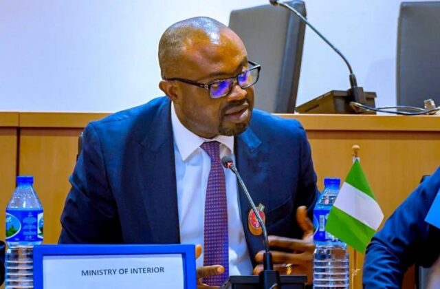 Minister of Interior, Olubunmi Tunji-Ojo announced the suspension order