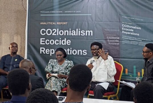 New Report presented at UNILAG examines environmental costs of British colonial rule in Africa
