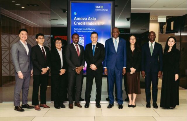 CBN Governor with heads of Cardoso Monetary Authority of Singapore
