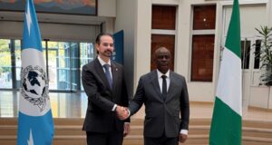 Nigeria police chief Disu meets Interpol head over cross-border crime