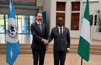 Nigeria police chief Disu meets Interpol head over cross-border crime
