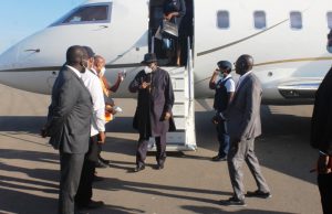 Former President Jonathan returns to Gambia to support constitutional review process