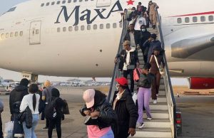 First batch of 450 Nigerians fleeing Russia Ukraine war arrive home at last
