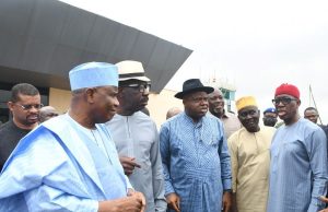 PDP Vice-Presidential candidate Okowa says Osun guber critical to Party as Tambuwal, Diri, Obaseki grace rally in support of party candidate