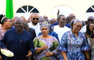 Delta State PDP gubernatorial candidate, Sheriff Oborevwori celebrates after Court of Appeal ruled in his favour