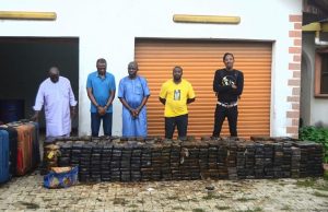 NDLEA operatives carry out largest drug burst in country’s history