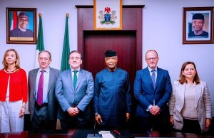 We must make alternative arrangements to assure energy security, says Vice President Osinbajo as he meets with Spanish envoy