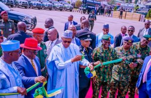 President Buhari commissions NPF’s newly acquired operational assets ahead of the 2023 general elections
