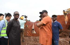 We’re building sustainable infrastructure in Delta, says Governor Okowa after inspecting multi-billion naira storm drainage project