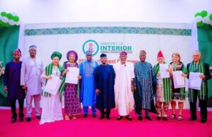 385 foreigners from US, UK, others now Nigerian citizens and Vice President Osinbajo tells them what it means to be a Nigerian