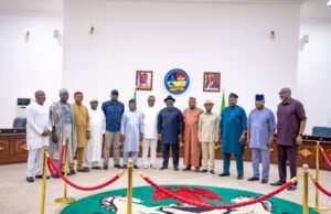 Delta State Governor Oborevwori hosts Senate Adhoc Committee investigating the non-completion of the East-West road