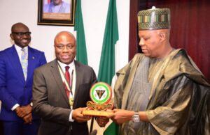 VP Shettima seeks banker’s support for Tinubu’s one million digital jobs initiative