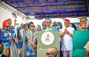 First Lady Oluremi Tinubu campaigns in Imo State for re-election of Governor Uzodinma
