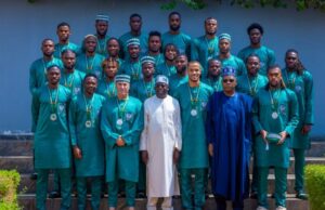 President Tinubu confers national honours on Super Eagles, hails their team spirit and discipline