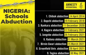 Fresh abduction is a sign that impunity reigns in Nigeria, says Amnesty International