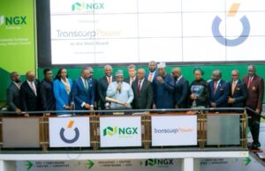 Transcorp Power Plc lists on NGX Exchange at N1.8 trillion market capitalization, shares rise 10% on first trading day