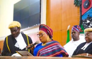 Gender equality champion, Mojisola Meranda sworn-in as new Speaker of the 10th Lagos State House of Assembly