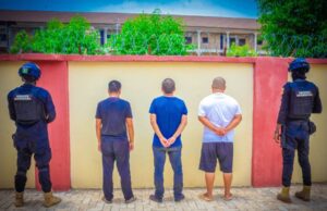 Three foreign nationals arrested as Mining marshals dislodge illegal mining stronghold protected by compromised security personnel