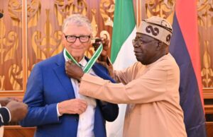 Philanthropist Bill Gates, conferred with National Honors for his huge investment in Nigeria’s polio eradication effort and health sector