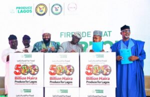 Governor Sanwo-Olu launches ”Produce for Lagos” N500 billion offtake Guarantee Fund, flaunts Lagos as Nigeria’s largest food mart