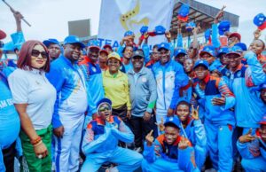 President Tinubu declares 9th National Youth Games open in Asaba, Delta State Capital