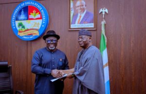 Governor Oborevwori urges Federal Government to revive Delta Ports