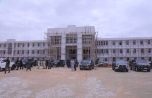 Zulum vows to reduce medical tourism as Borno State 400-bed multi-million naira teaching hospital nears completion