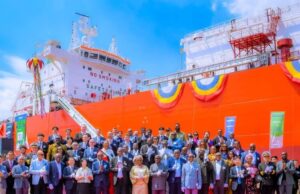 President Tinubu commissions WAGL’s 40,000 CBM LPG Vessel, an NNPC Ltd./Sahara Group Joint Venture built in South Korea