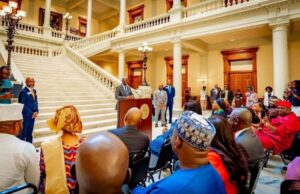 Governor Sanwo-Olu in Atlanta, seeks partnership with Georgia in infrastructure, healthcare, technology, creative industries