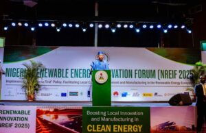 Nigeria’s energy transition is targeting $410 billion in new investments by 2060, says VP Shettima at NREIF 2025 opening