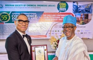 SNEPCo MD Ronald Adams inducted Fellow of Nigerian Society of Chemical Engineers