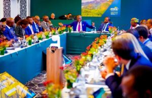 Governor Sanwo-Olu shares progress in Project Green, Lagos Greenline railway, with partners at the Africa Investment Forum