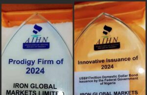 Iron Global Markets Limited scoops two major awards at the AIHN Annual Awards
