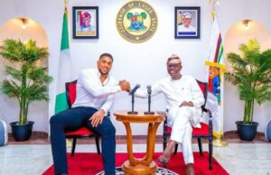 President Tinubu in telephone conversation with heavyweight boxer Anthony Joshua after ghastly accident that killed two associates