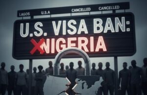 U.S suspends visa issuance to Nigerians effective January 1, 2026