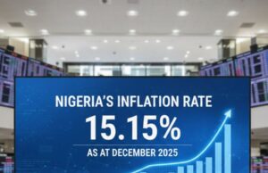 Nigeria’s headline inflation decelerates by 218bps to 15.15% y/y in December 2025 after technical tweak