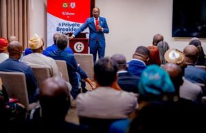 Governor Sanwo-Olu meets Corporate leaders at LSSTF breakfast meeting, seeks fund for critical security needs in Lagos