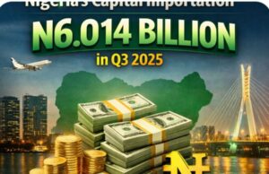 Nigeria’s Capital Importation jumps in Q3 2025 as portfolio investment leads the surge