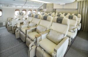 Emirates extends latest cabin experience to more cities worldwide, with A350 deployment to Entebbe
